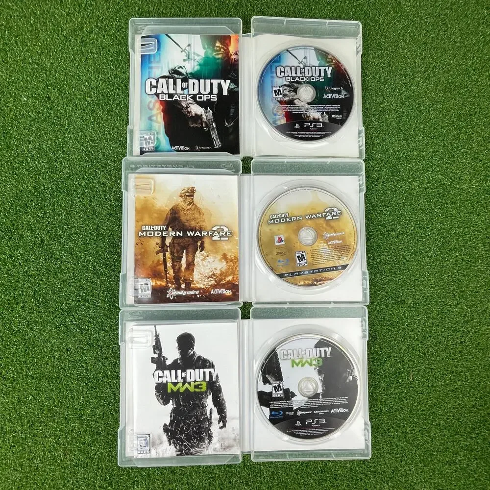 Call Of Duty Lot PS3 Games Black Ops Modern Warfare 2 & 3